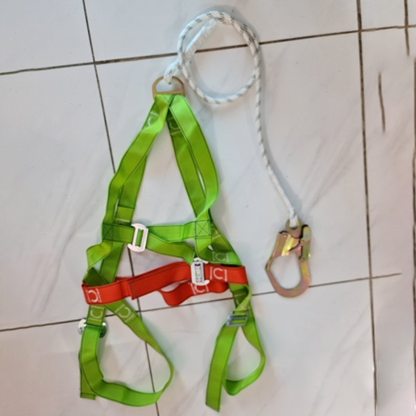 dây đai an toàn toàn thân loại 2 dây rich 1 móc sắt
